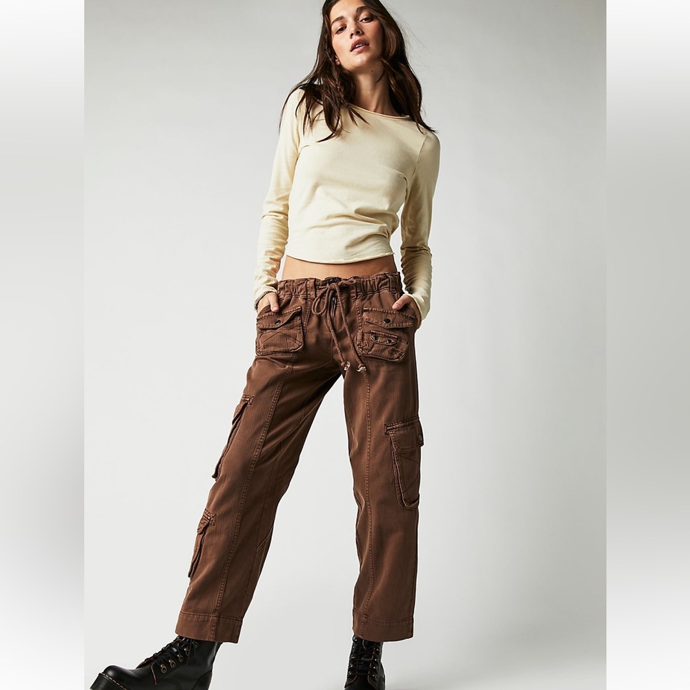 Free people, Tahiti cargo pants, size L